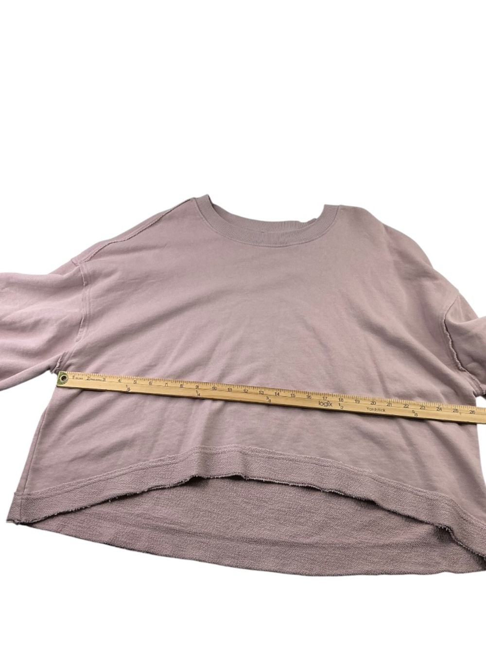 Free People Trish Boxy Oversized Pullover Sweatshirt Size XS - Picture 11 of 11